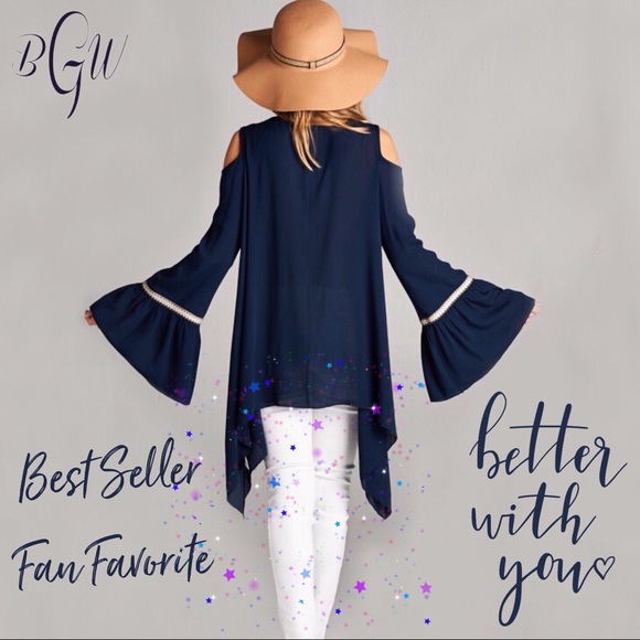 GOLDSPARK Tops - 5🌟Gorgeous Boho Bell Sleeve Tunic